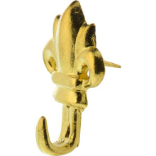 The Hillman Group 122263 Pushpin Fleur DE LIS GLT Nr. Gre Messing