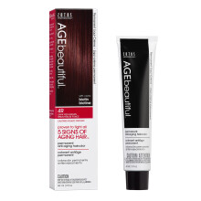 AGE mooie Permanente Haarverf Liqui Creme | 100% grijsdekking | Anti-aging haarkleuring | Biotine voor dikker, voller haar | Professionele salonkleur