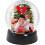 Mini Photo Snow Globe cu baza neagra 3
