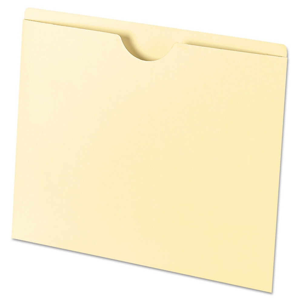 Universal UNV72300T Economical File Jackets - Letter Size  Manila (100/Box)