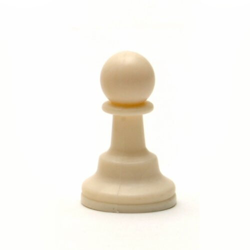 WE Games Replacement Tournament Staunton Chess Piece - Light Pawn