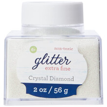 Sulyn Extra Fine Crystal Diamond Glitter Stohovac ndoba 2 unce Netoxick Stohovateln a opakovane pouiteln ndoba Vcensobn otvory pro snadn d