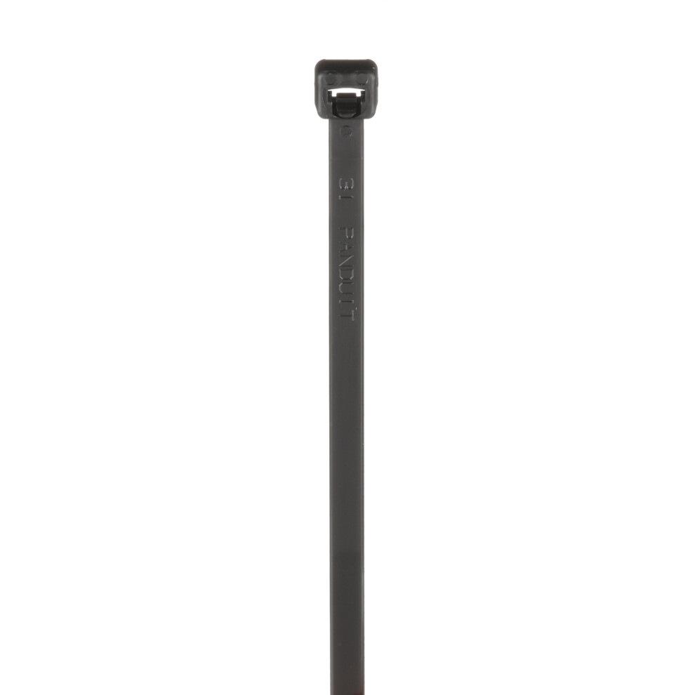 Collier de serrage Panduit PRT1S-M0, amovible, standard, r   sistant aux intemp   ries, en nylon, 6,6 pouces, longueur 4,8 pouces, noir (paquet de 1