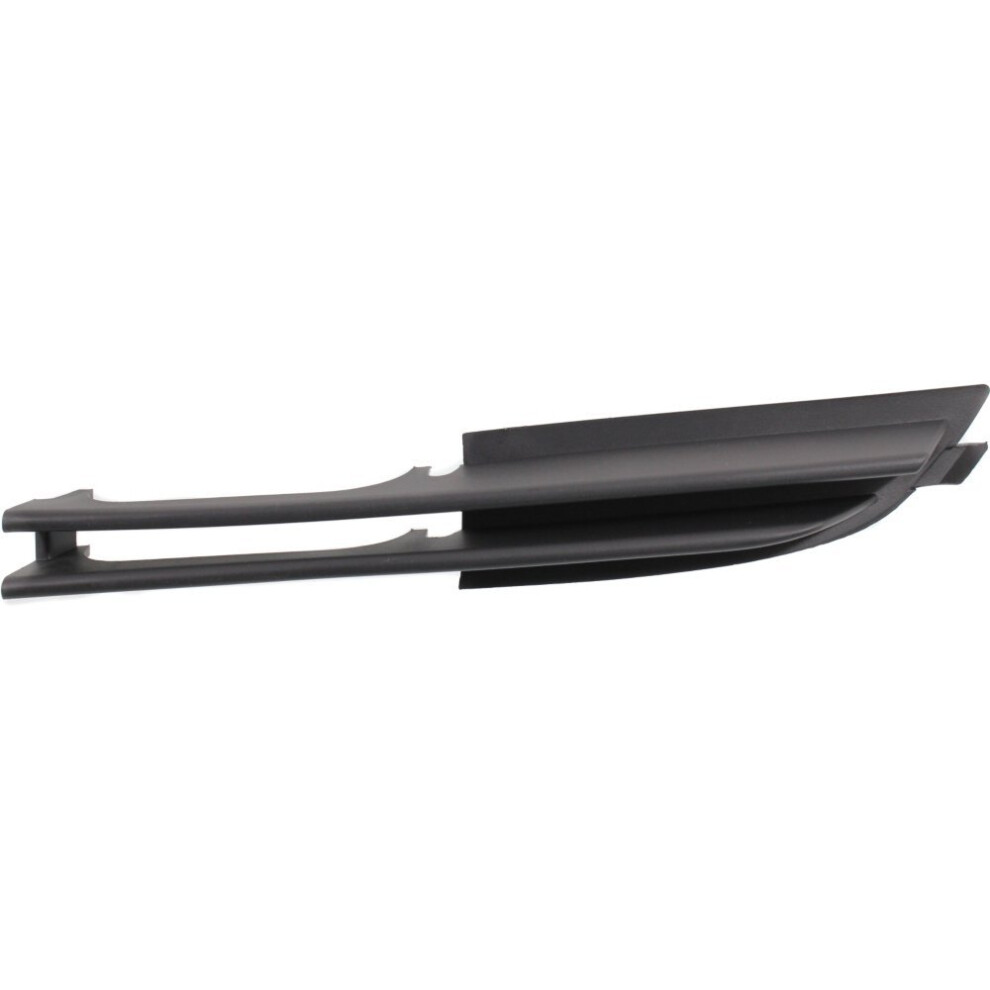 Evan-Fischer Bumper Grille Compatible With Bmw 3-Series 99-06 Partial Grid Sedan Right Side Black 195975726359