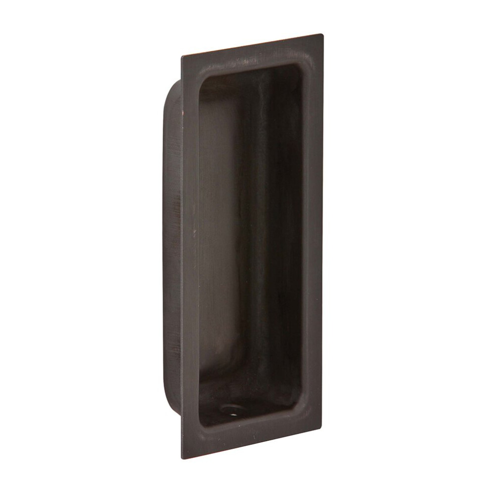 Photos - Door Handle SCHLAGE Ives by Schlage 227B10B Flush Pull Oil-Rubbed Bronze