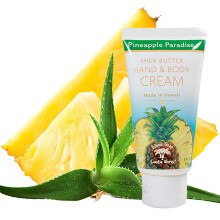 Island Soap and Candle Works Shea Butter Body Cream for Men and Women - Body Moisturizer for Dry Skin - Beauty and Personal Care - Hawaiian Gifts - Pi