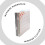 Advantus Vertical Scrapbook Paper Holder Frosted 5
