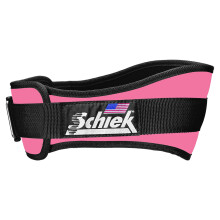 Schiek Sports Model 2004 Nylon 4 3/4 """" Cintur   o de levantamento de peso - XS - Pink