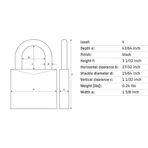 Abus ABUS 145/4 1
