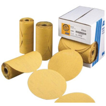 Norton 662611-83817 Gold Reserve 6"""""""" P120B PSA Disc Roll (100 Discs/Roll)