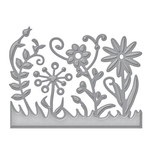 Spellbinders Shapeabilities Die D-Lites Flower Burst Crema