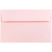 JAM PAPIR A9 Premium invitationskonvolutter - 5 3/4 x 8 3/4 - Baby Pink Pastel - 25/Pak