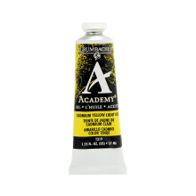 Grumbacher Academy olieverf 37 ml/1,25 ounce cadmiumgeel lichte tint (T319)