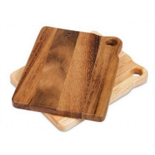 Ironwood Gourmet Montagu Sandwich Board Set Acacia Wood 2-delt 7,75 x 6 x 0,75 tommer