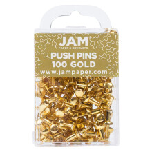 JAM PAPR Sznes gombostuk - Arany gombostuk - 100/csomag