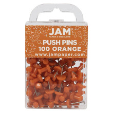 JAM PAPR Sznes gombostuk - narancssrga gombostuk - 100/csomag