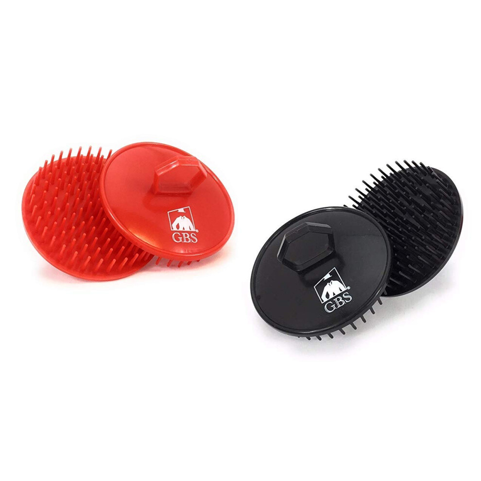 G.b.s Scalp Massage Dandruff Hair Brush Pack Of 2