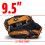 Franklin Sports Παιδικά Γάντια Μπέιζμπολ - RTP Νεανικό Γάντι Teeball + Σετ Μπάλα 9.5" Ταμπά 3