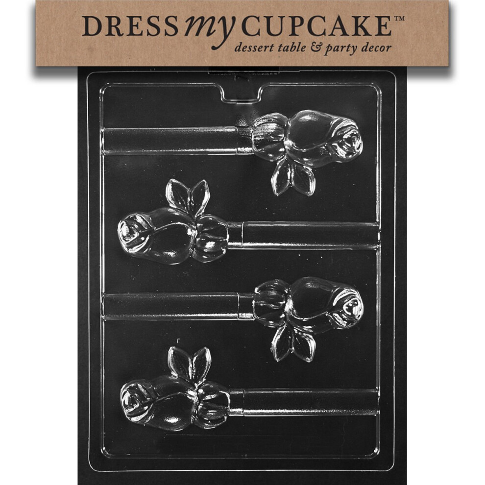 Dress My Cupcake Chocolade Snoepvorm Rozen Pretzel Lolly-image