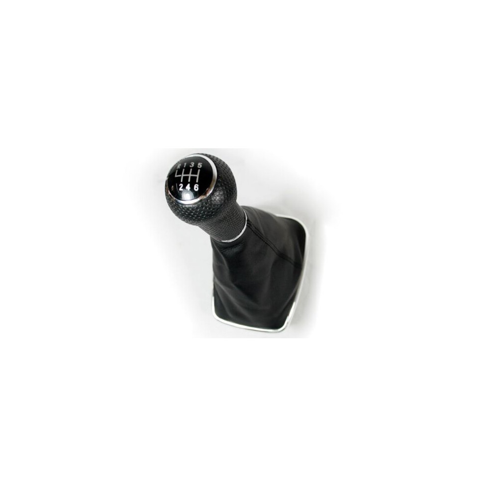 99Parts 6 Speed Gear Shift Knob Shift Knob Boot Gaitor Fit For Vw Golf Gti Jetta Bora Mk4 1999-2005 839502000214
