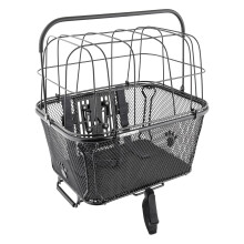 Sunlite RackTop/Stuurstang huisdiervriendelijke QR-mand 15,7 x 16,9 x 12 Zwart