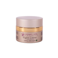 Crème de Nuit Extra Sensible Honey Girl Organics, Soin Visage à Base de Miel