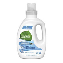 Seventh Generation Natural 53 Loads tiivistetty pyykinpesuainetta ilman ja kirkasta - 40 fl unssia