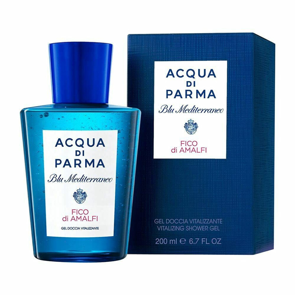 Acqua Di Parma Blu Mediterraneo Shower Gel for Men fluid_ounces  Fico Di Amalfi Vitalizing  6.7 Fl Oz