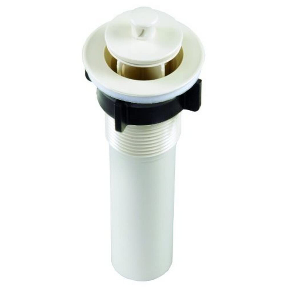 Jr Products 95235 Sink Strainer With Pop-Up Stopper - Parchment 1-1/4 Inch X 5 Inch 756815952354