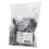 Universal Universal Medium Binder Clips  Steel Wire  5/8"""" Cap  1-1/4"""" Wide  Black/Silver  12/Pack  36 Total 5