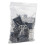 Universal Universal Medium Binder Clips  Steel Wire  5/8"""" Cap  1-1/4"""" Wide  Black/Silver  12/Pack  36 Total 4