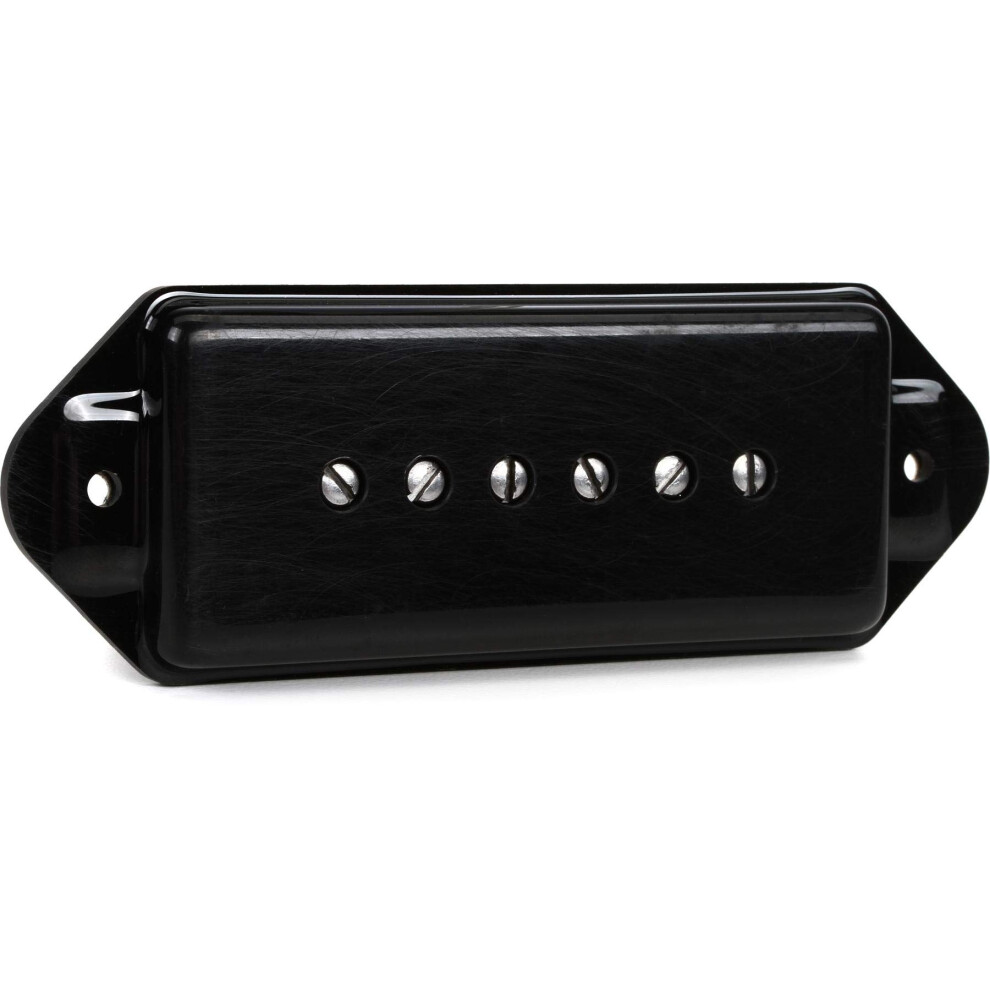 Seymour Duncan Sant P90De N-Blk Antichità Pu Orecchio Di Cane P90 Donna-image