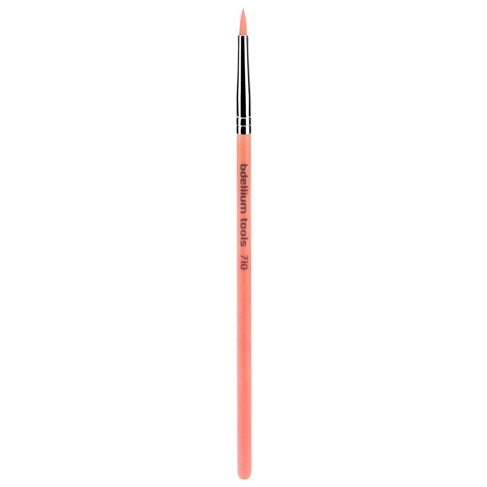 ??G????? Bdellium Pink Bdellium Tools Professional Makeup Brush - Bambu Series 710 Eye Liner - With Soft Synthetic Fibers For Lining The Eyes ( 1Pc)