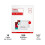 Staples Staples 610381 Χαρτονομίσματα Inkjet 2 x 3,5-ιντσών Ματ Λευκό 250/Χαρτιά 2