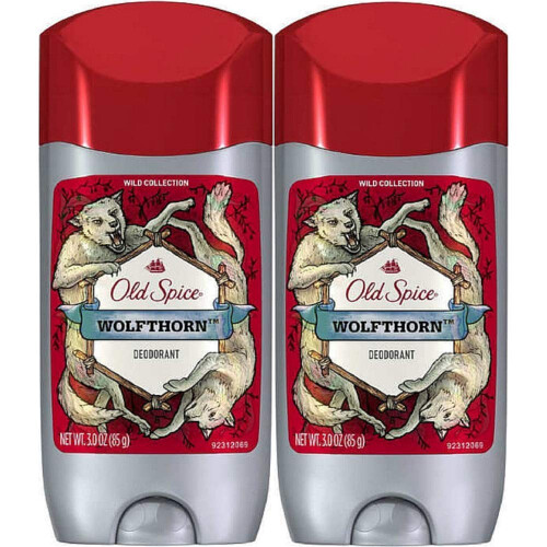 Old Spice OLD SPICE Wild Collection ?p?s??t??? ?e ????a Wolfthorn 3 Oz (2 te????a)