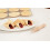 Fox Run 4507 Pizzelle Roller Krumkake Pastry Tool/Sorve Cream Cone Mold 8,25 polegadas de madeira de faia 4