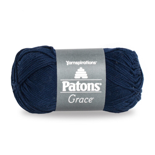 Patons Grace Garn 1,75 oz Navy 1 kugle