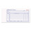Livro de requisio de material rediforme autocopiativo 2 partes 4,25 x 8,5 polegadas 50 formulrios (1L114) 1