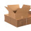 Aviditi Κουτιά Αποστολής Flat 15"L x 15"W x 6"H, 25-Pack | Κουτί Κορυφαίας Ποιότητας 1