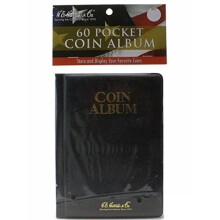 Album 60 pochettes HE Harris pour pi ces de monnaie en Mylar ou Flips