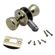 AP Products 013-203 Passage Door Knob  Polished Brass