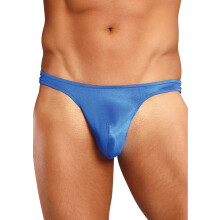 Comme Ci Comme Ca Satin Bong Thong Blau Large/X-Large