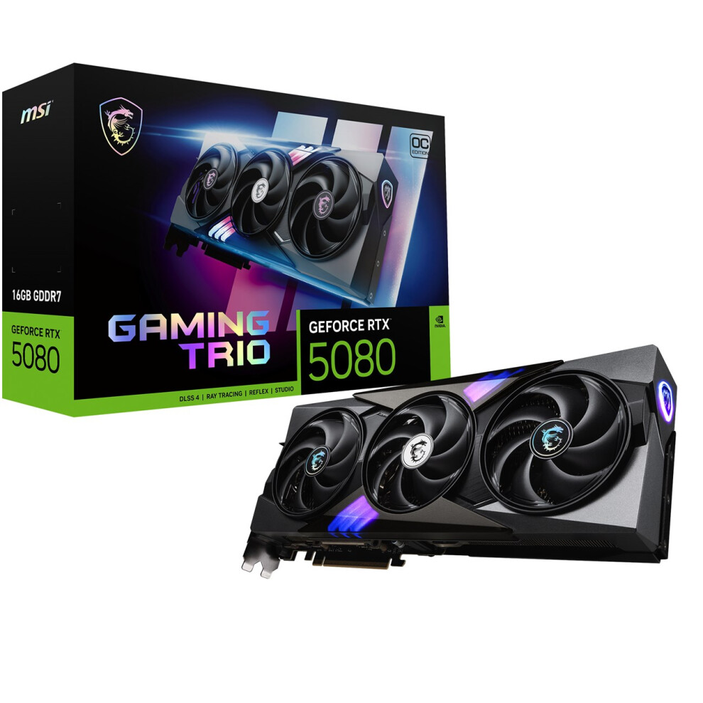 MSI GAMING GEFORCE RTX 5080 16G TRIO OC graphics card NVIDIA 16 GB GDDR7 - Image 11
