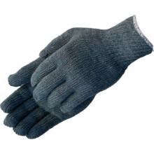 Liberty Glove & Safety P4527G/M katoen/polyester zware effen naadloos gebreide handschoen met elastisch koord gebreide pols middengrijs (pak van 12)