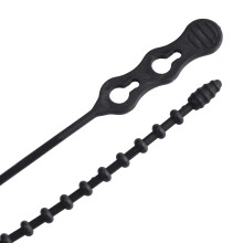 Gardner Bender 45-8BEADBK kabelbinder met kralen 8 inch 70 lb herbruikbaar verstelbaar draad- en snoerbeheer 15 stuks UV-bestendig zwart