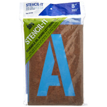 Duro 3350 Oil Board Stencil S?t 8"""" Brun