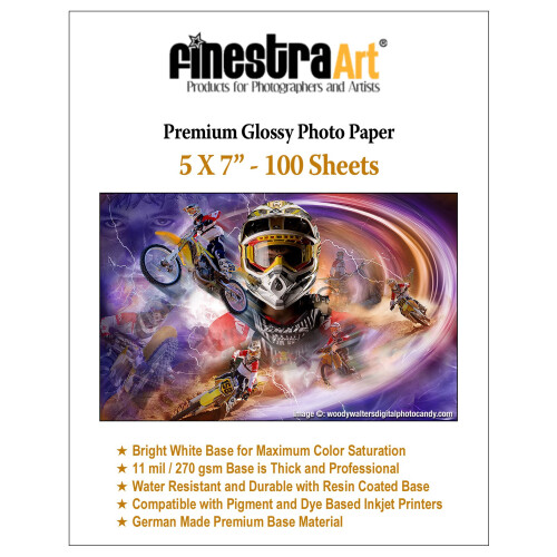 F?t???af??? ?a?t?    e????? Premium Glossy 5"""""""" X 7"""""" - 100 f???a