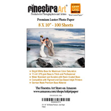 8" X 10" Premium Luster Inkjet Fotopapier - 100 Vellen