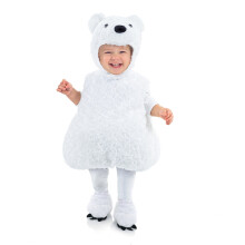 Disfraces de oso polar para beb   s y ni   os peque   os UNDERWRAPS, color blanco, talla grande 2T-4T EE. UU.