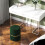 Homcom HOMCOM Round Pouffe, Storage Footstool with Cushioned Top, Dark Green 8